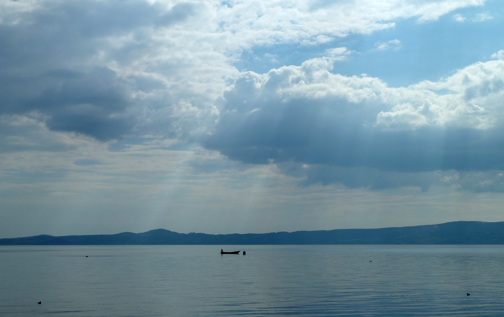 Lago di Bolsena am Nachmittag