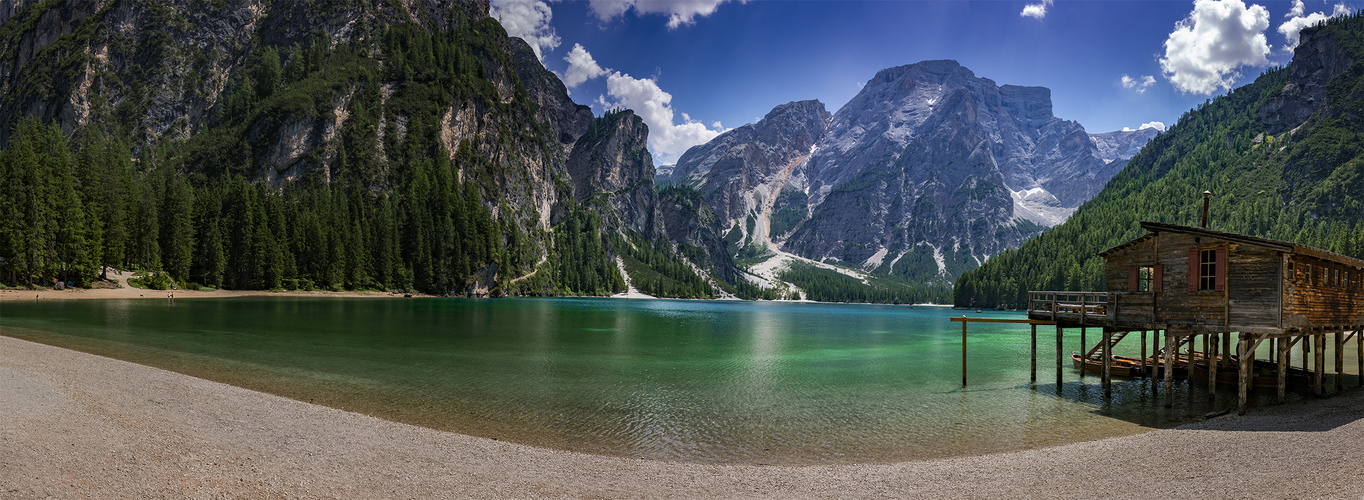 Lago di Braies Panorama