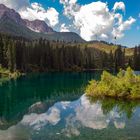 Lago di Carezza the Rainbow Lake