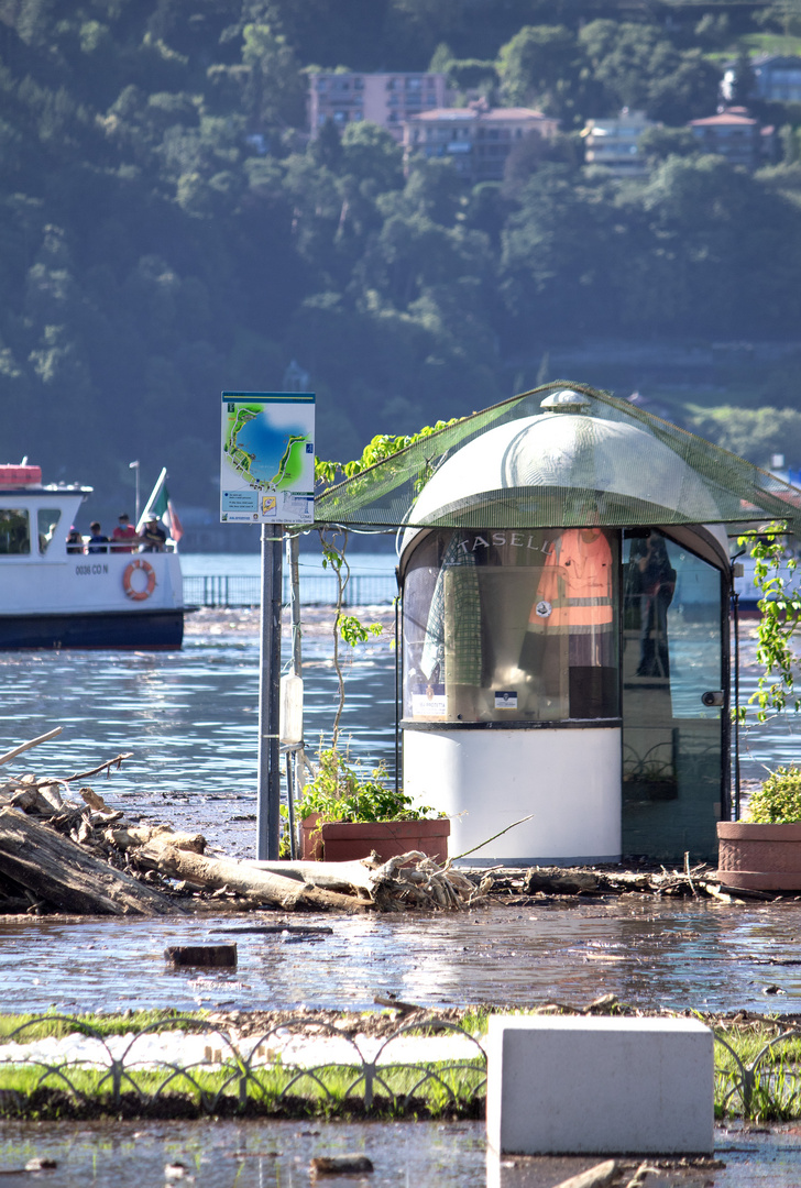 lago di como post alluvione