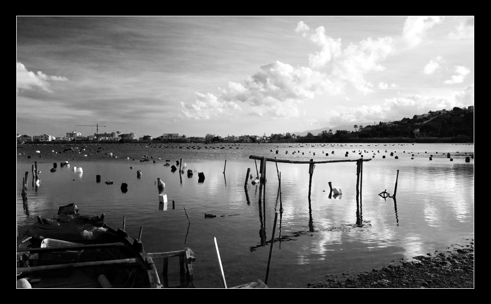 Lago di Ganzirri "Allevamento cozze" (ME)