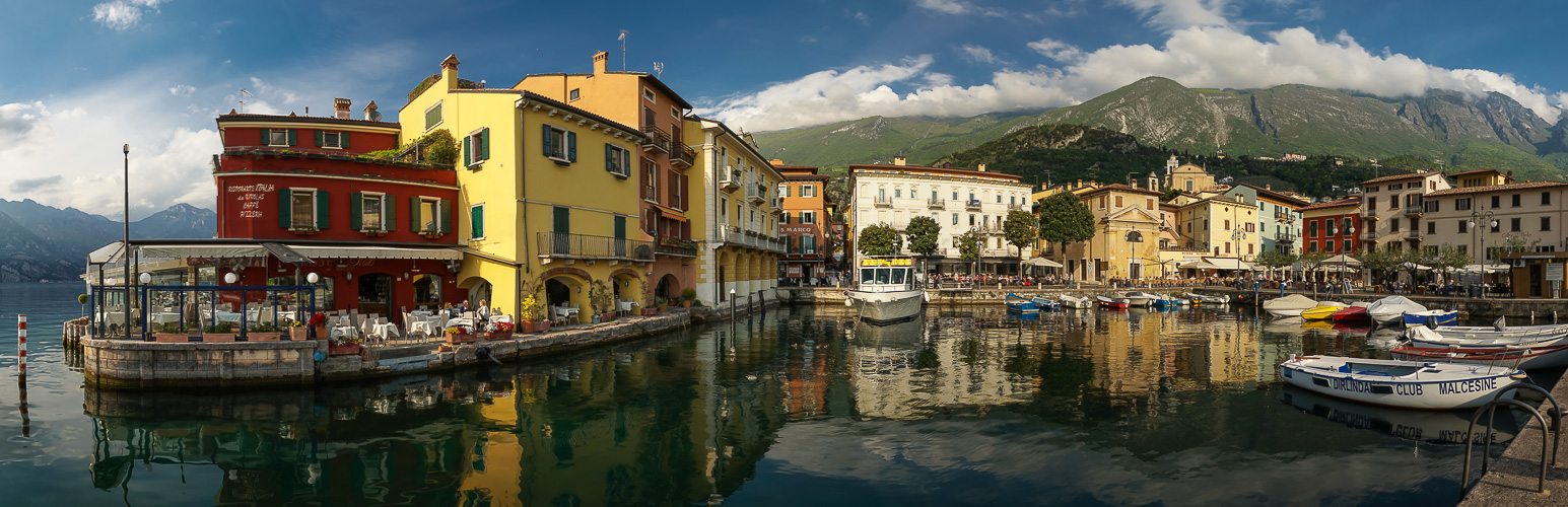 Lago di Garda - Hafen Malcesine