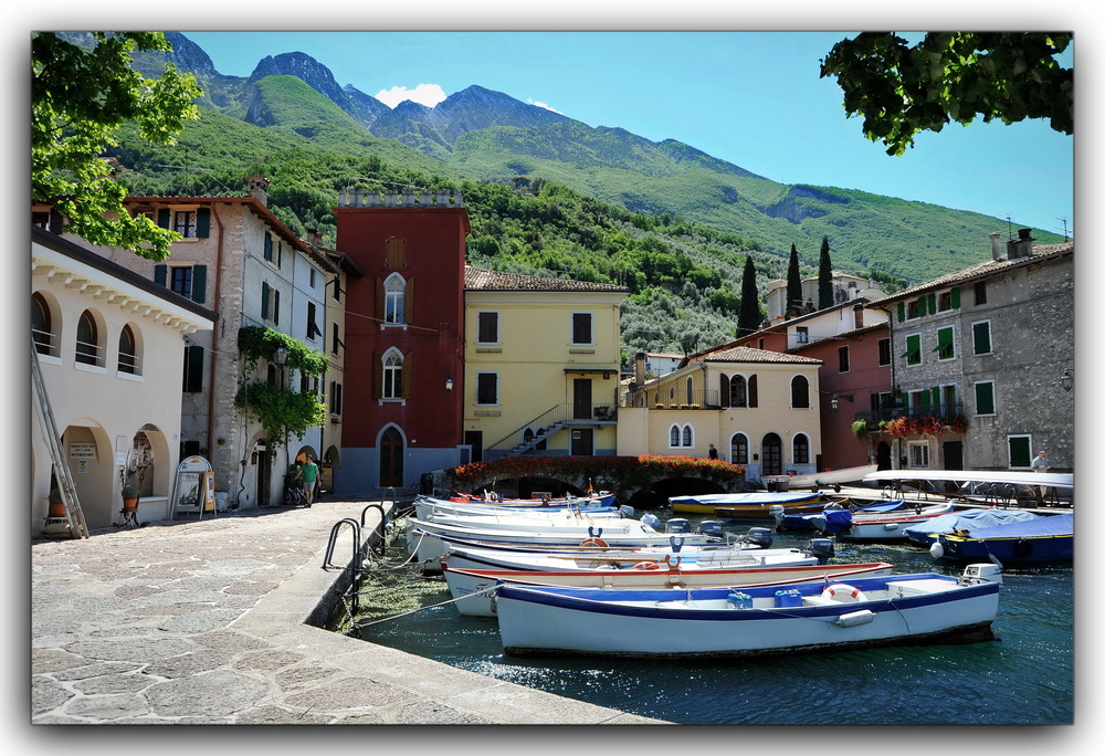 Lago Di Garda Hafenbecken