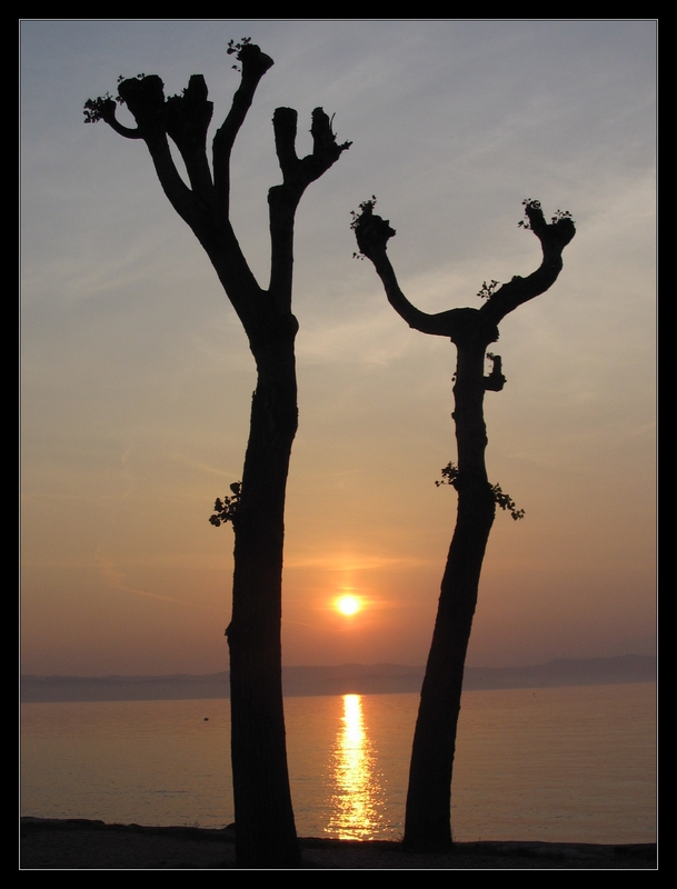 Lago di Garda in spring