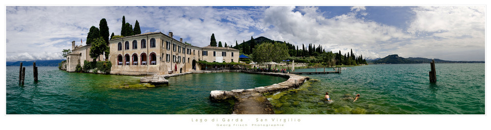 Lago di Garda . San Virgilio