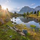 Lago di Limides Sun