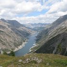 lago di Livigno dall'alto