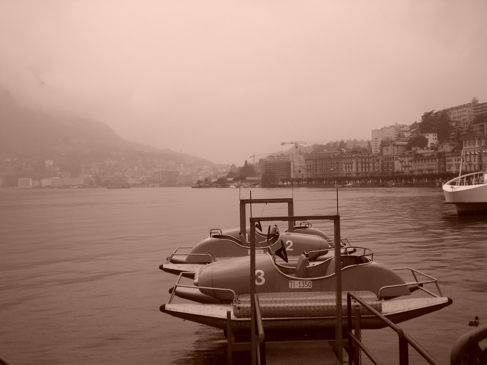 lago di lugano ... giornata uggiosa