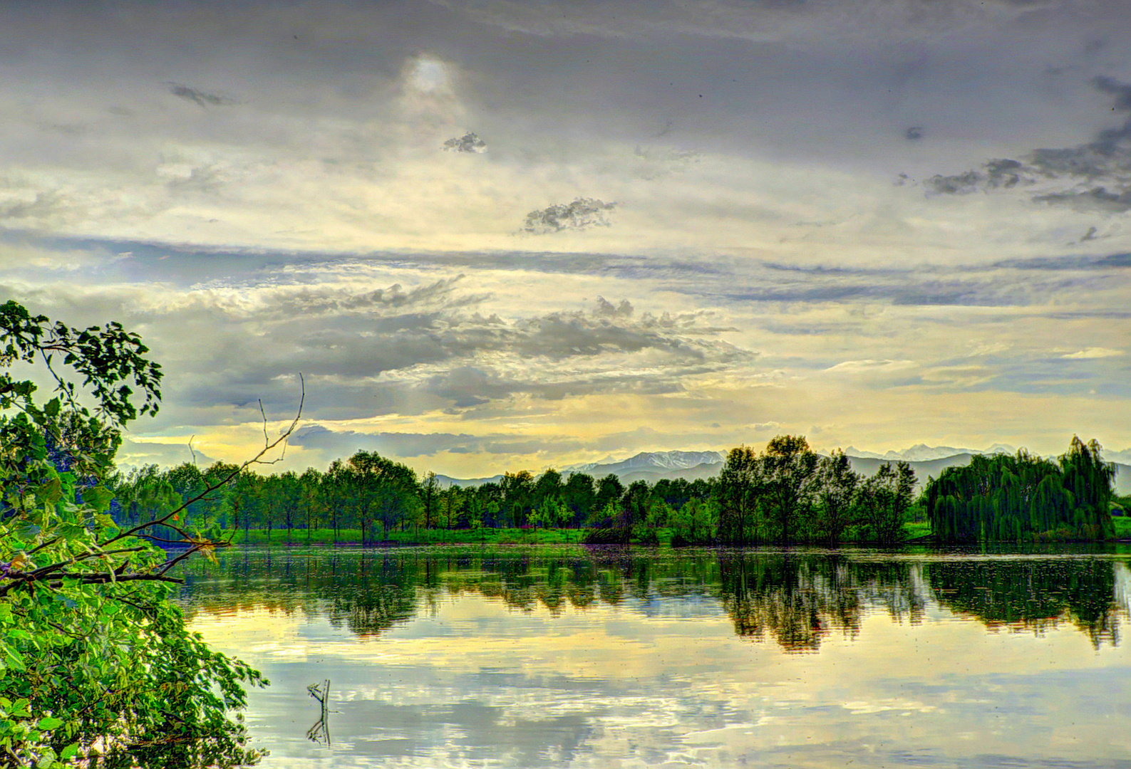 lago di Mappano in HDR