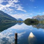 Lago di Piano im Oktober .