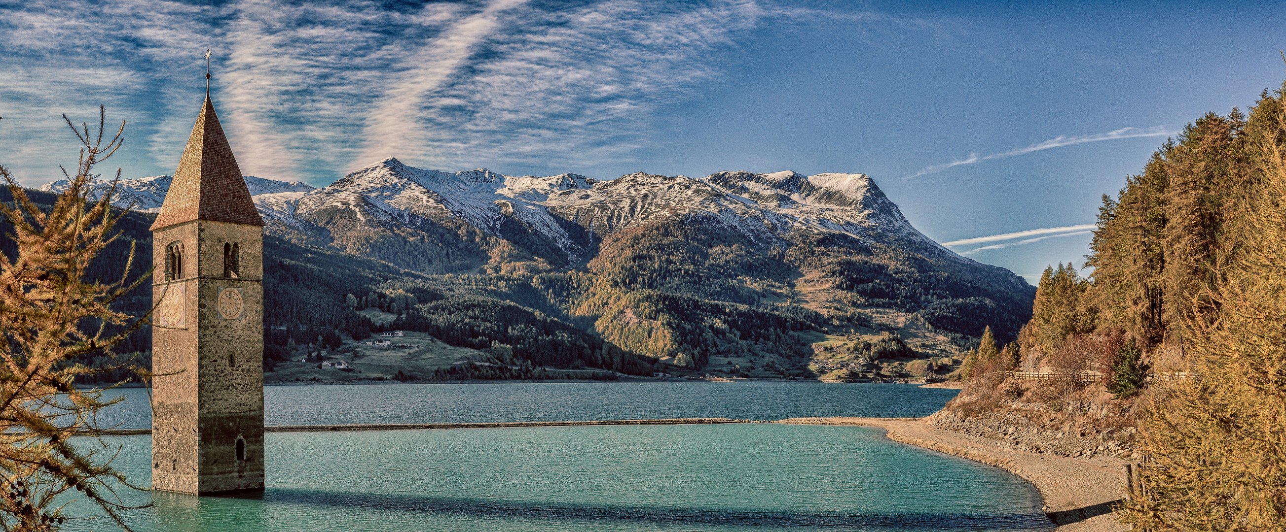 Lago di Resia - Campanile di Curon