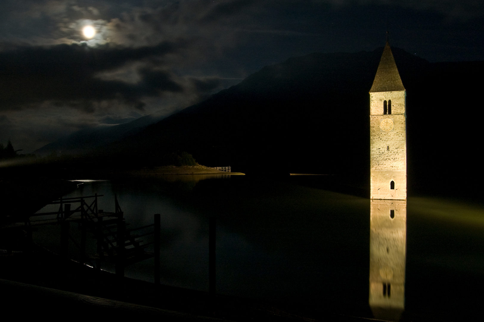 Lago di Resia, Resia, Italy