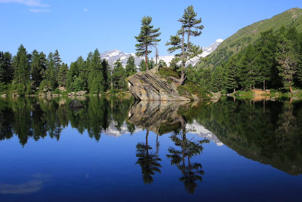 Lago di Saoseo im Val da Camp