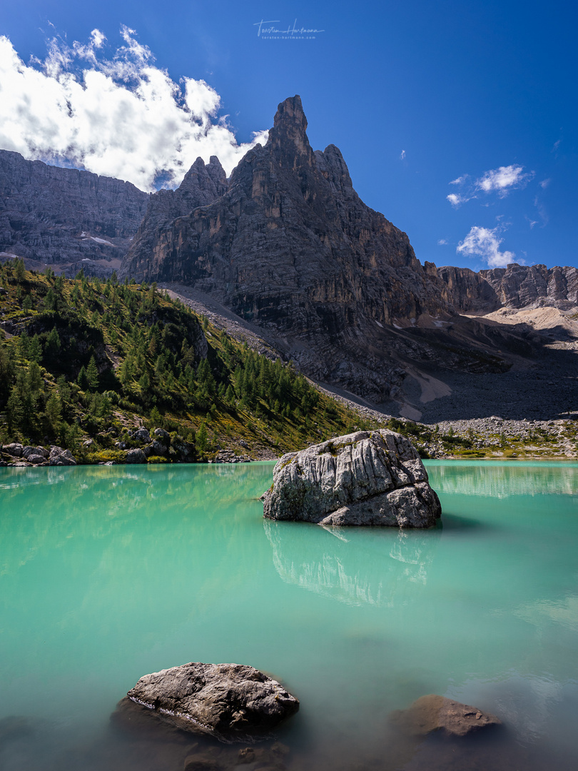 Lago di Sorapis, Dolomites (Italy)