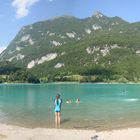 Lago di Tenno in der Nähe von Riva del Garda