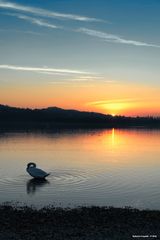 Lago di Varese, crepuscolo