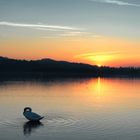 Lago di Varese, crepuscolo