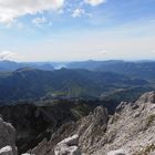 lago d'iseo dalla Presolana..