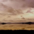 Lago en sepia