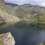 Lago Fiorenza sotto il Monviso al Pian del Re ( Cn )