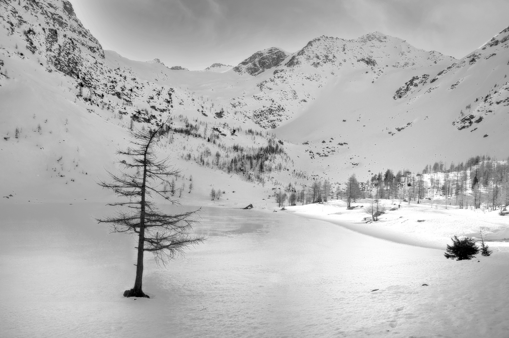 Lago ghiacciato