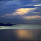 Lago ghiacciato..oppure? Golfo di Trieste al tramonto!