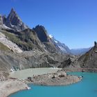 Lago glaciale del Miage, Val Veny.