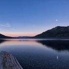 Lago Gutierrez im Mondlicht