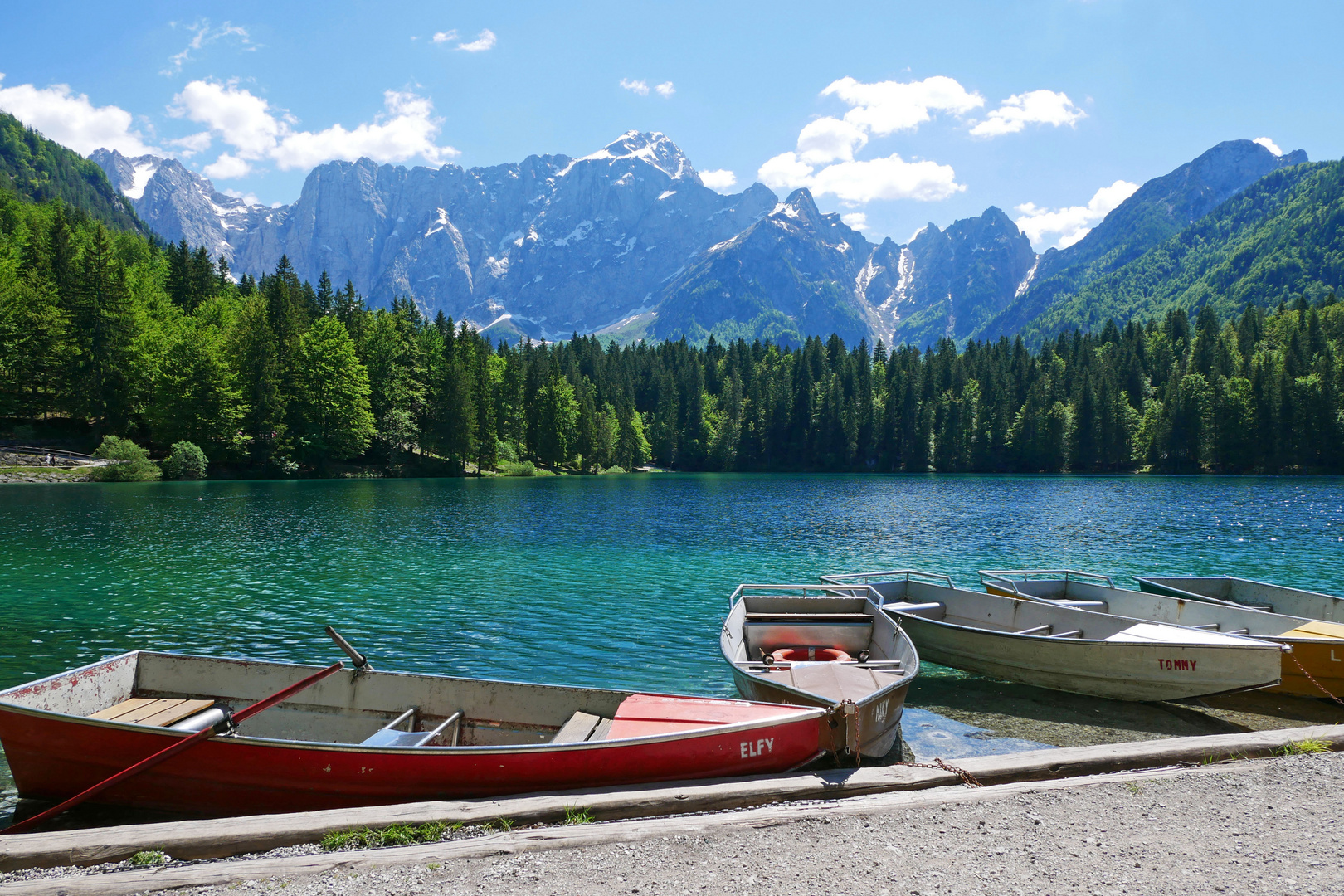 Lago inferiore di Fusine