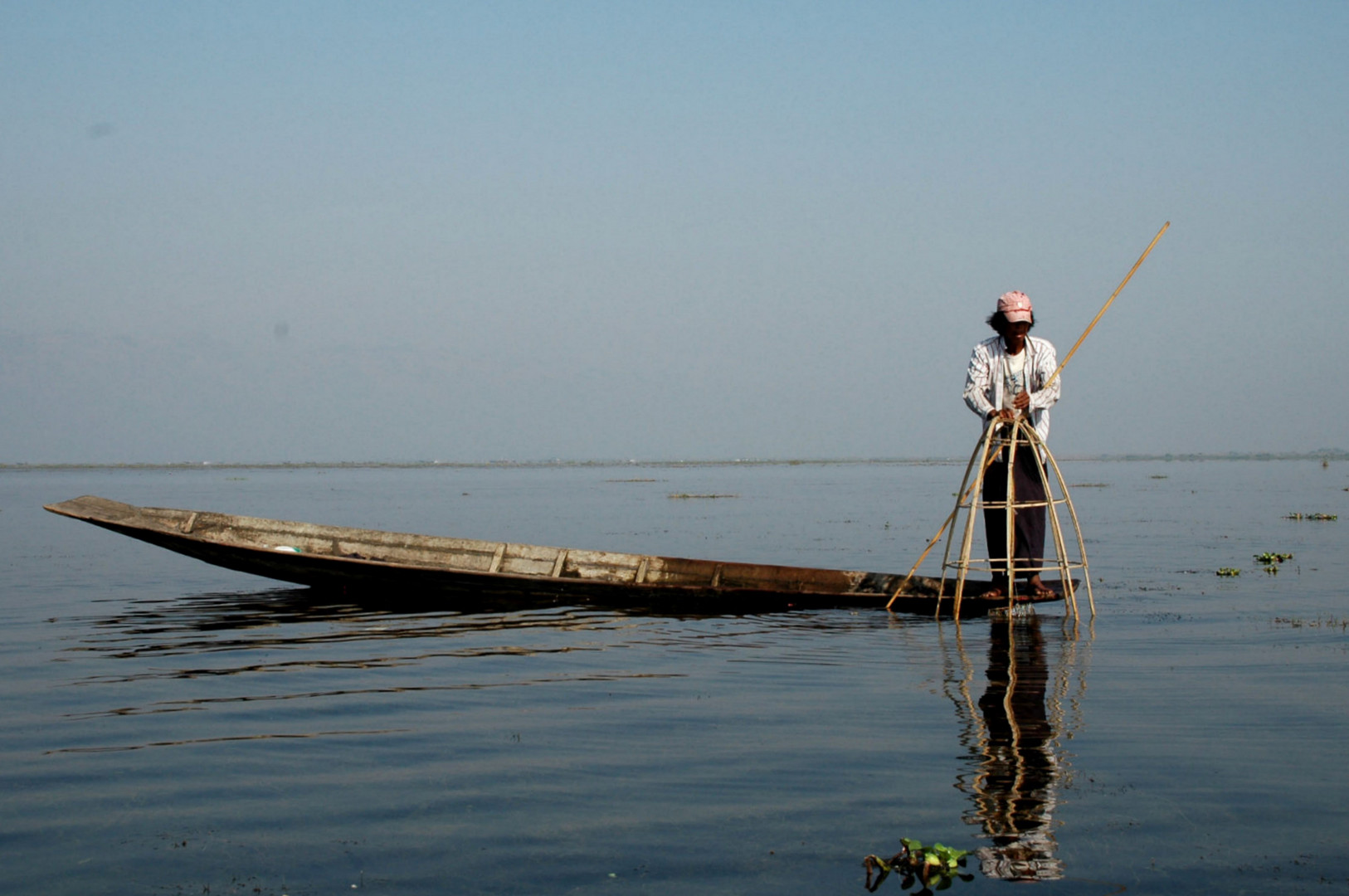 Lago Inle. pescadores