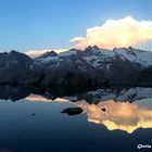 Lago Lauson, Balbencia, Piemonte, Italia.