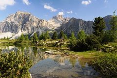 Lago Limedes und Lagazuoi