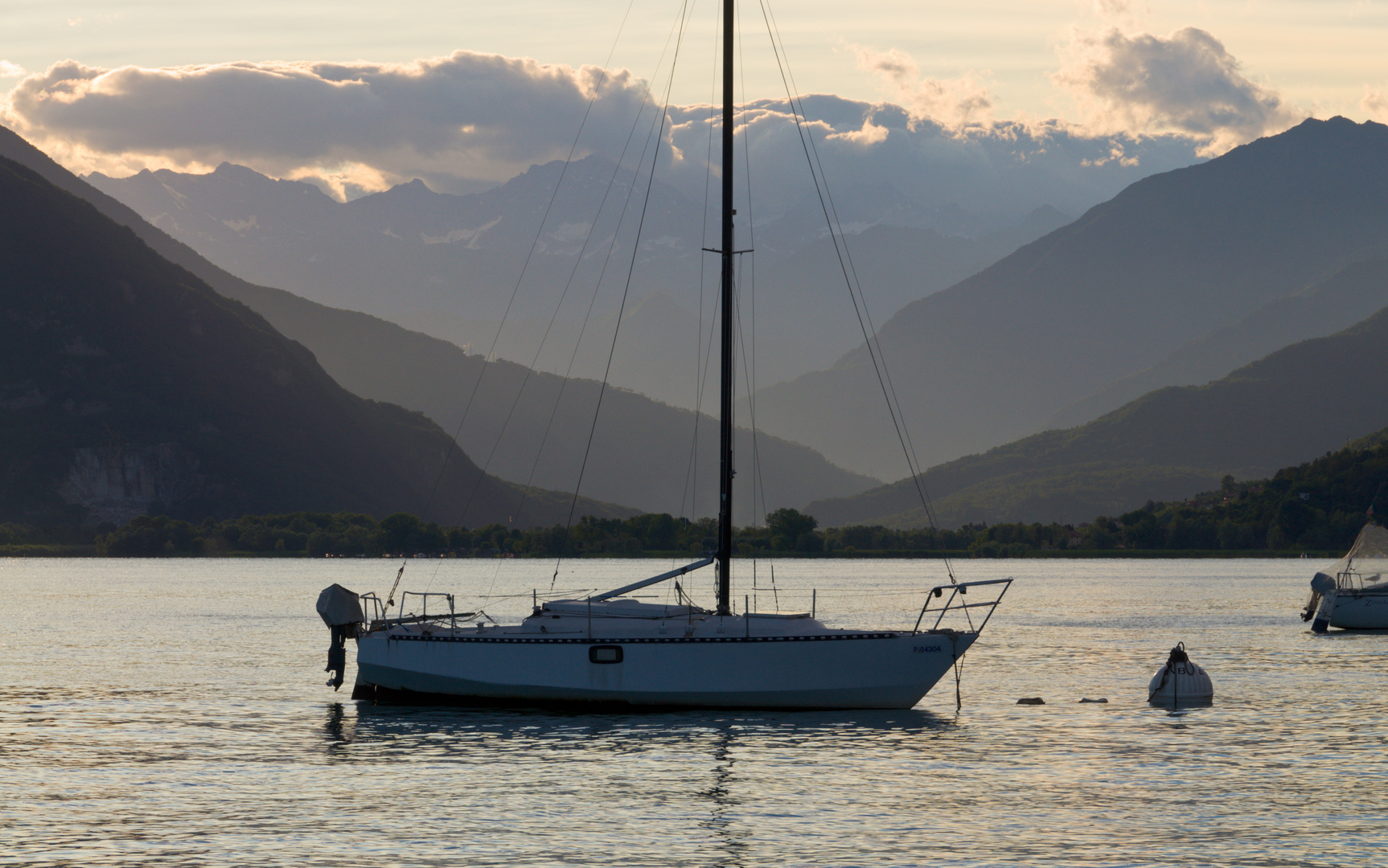 Lago Maggiore - Abendstimmung in Verbania