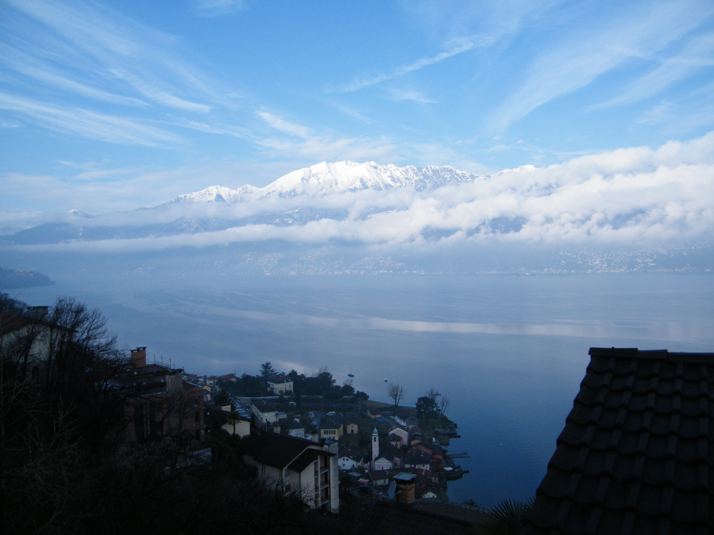 Lago Maggiore am Morgen