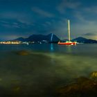 Lago Maggiore at night