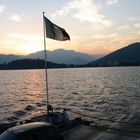 Lago Maggiore at sunset