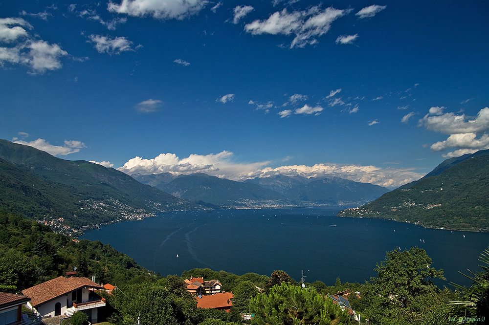 Lago Maggiore - Blick vom Balkon