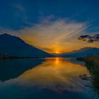 Lago Maggiore  Bolle von Magadino  Tessin  