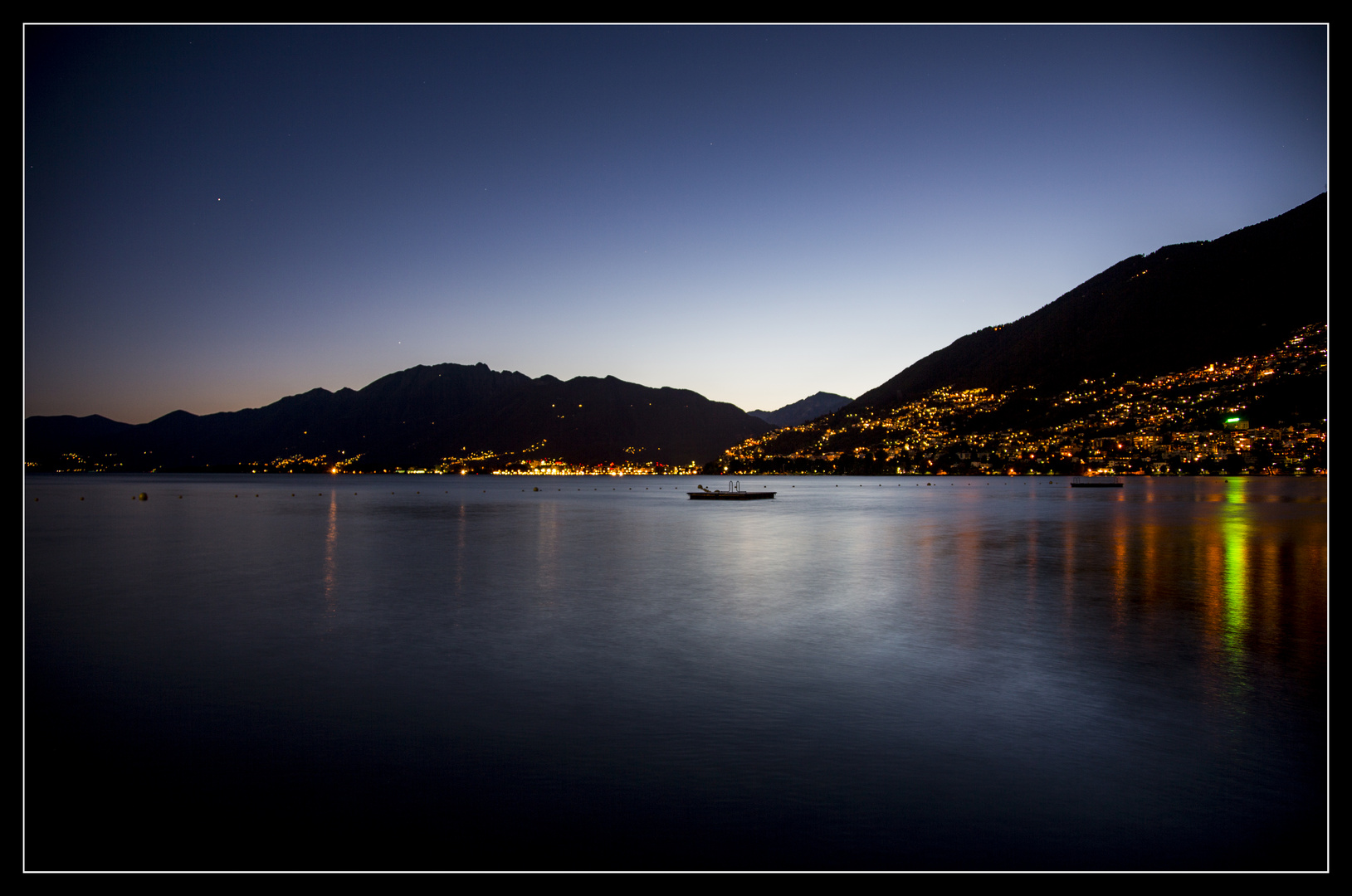 Lago Maggiore by night