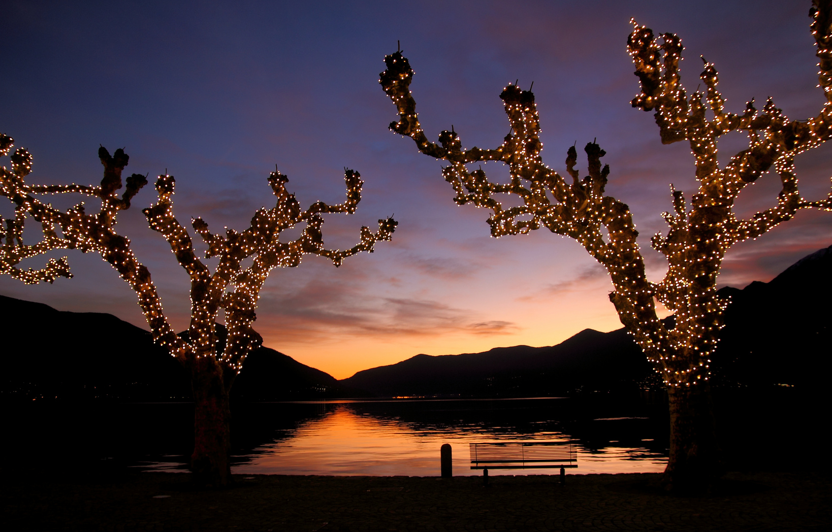 Lago Maggiore im Dezember