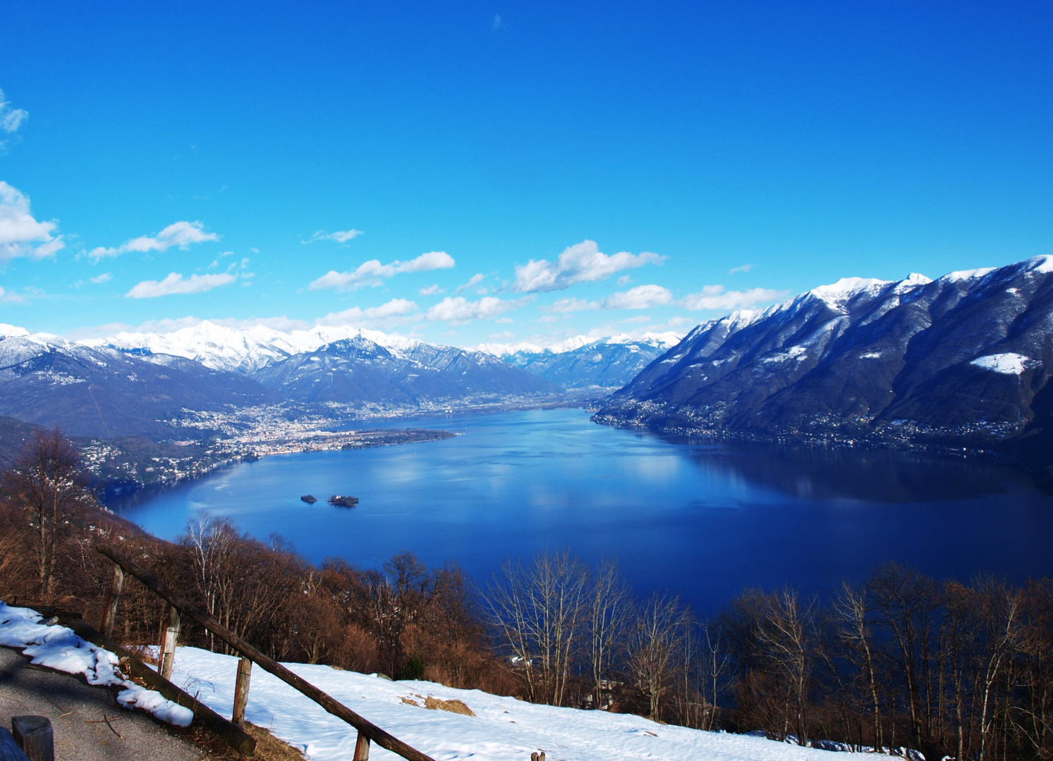 Lago Maggiore im Januar