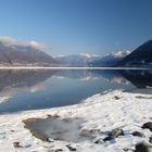 Lago Maggiore im Schnee
