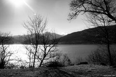 Lago Maggiore in controluce