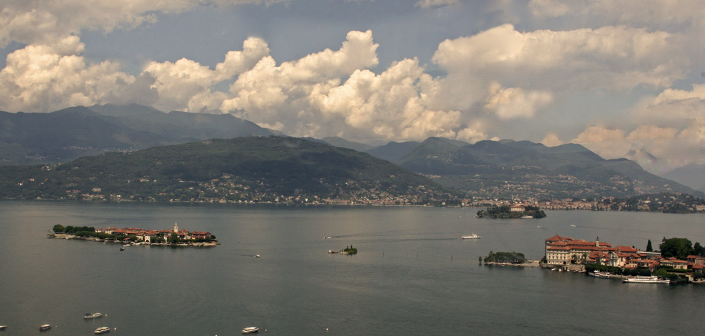 LAGO MAGGIORE MIT DEN BORHOMEISCHEN INSELN