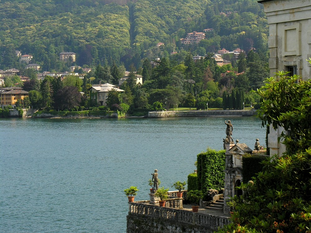 Lago Maggiore, Stresa, gesehen von Isola Bella