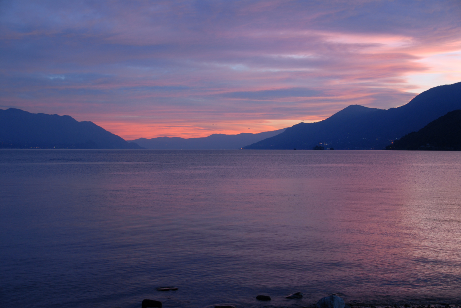 Lago Maggiore -Sunset