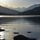 Lago Mergozzo im Sonnenuntergang