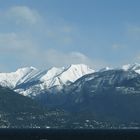 Lago , montagna e il cielo