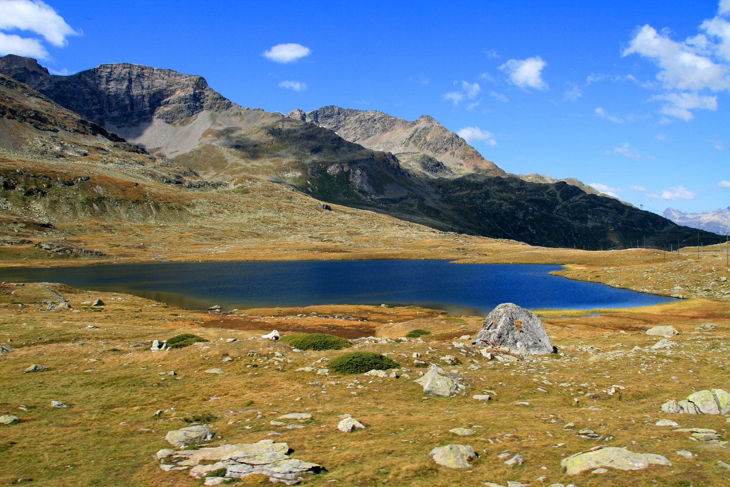 Lago Nero am Berninapass