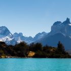 Lago Pehoé vor den Torres del Paine